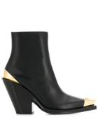 Versace Western-style Ankle Boots - Black