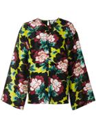 Kenzo Wide Sleeved Blouse - Black