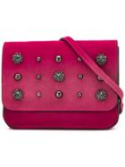 L'autre Chose Embellished Belt Bag - Red