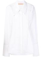 Marni Poplin Shirt - White