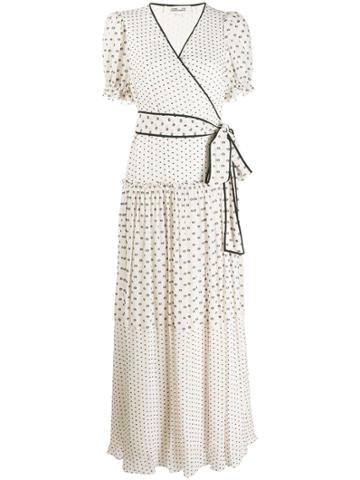 Diane Von Furstenberg Breeze Wrap Dress - White