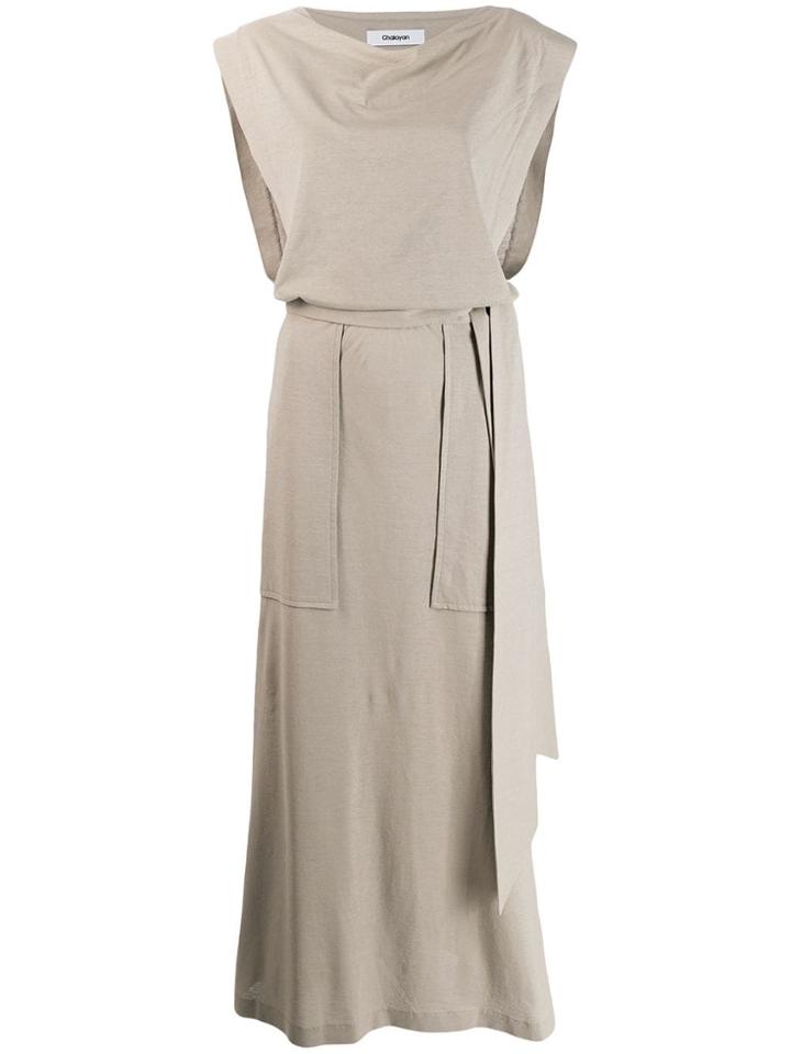Chalayan Day Dress - Neutrals