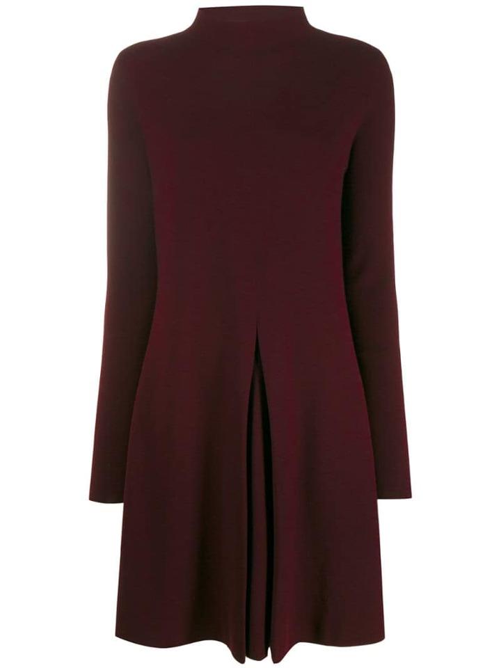 Allude Shift Dress - Red