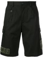 Dolce & Gabbana Patch Detail Shorts - Black