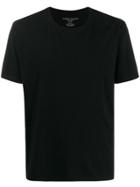 Majestic Filatures Plain Crew-neck T-shirt - Black