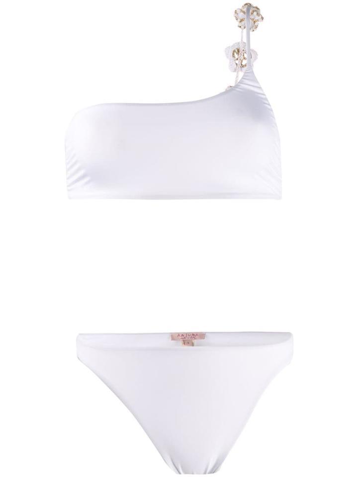 Anjuna One-shoulder Bikini - White