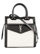 Saint Laurent Small Uptown Tote Bag - Black