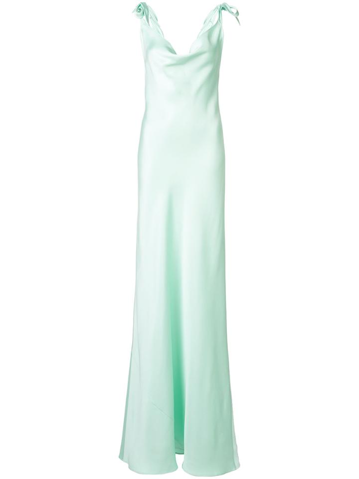 Calvin Klein 205w39nyc Floor Length Gown - Green