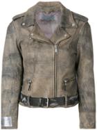 Golden Goose Deluxe Brand Biker Jacket - Nude & Neutrals