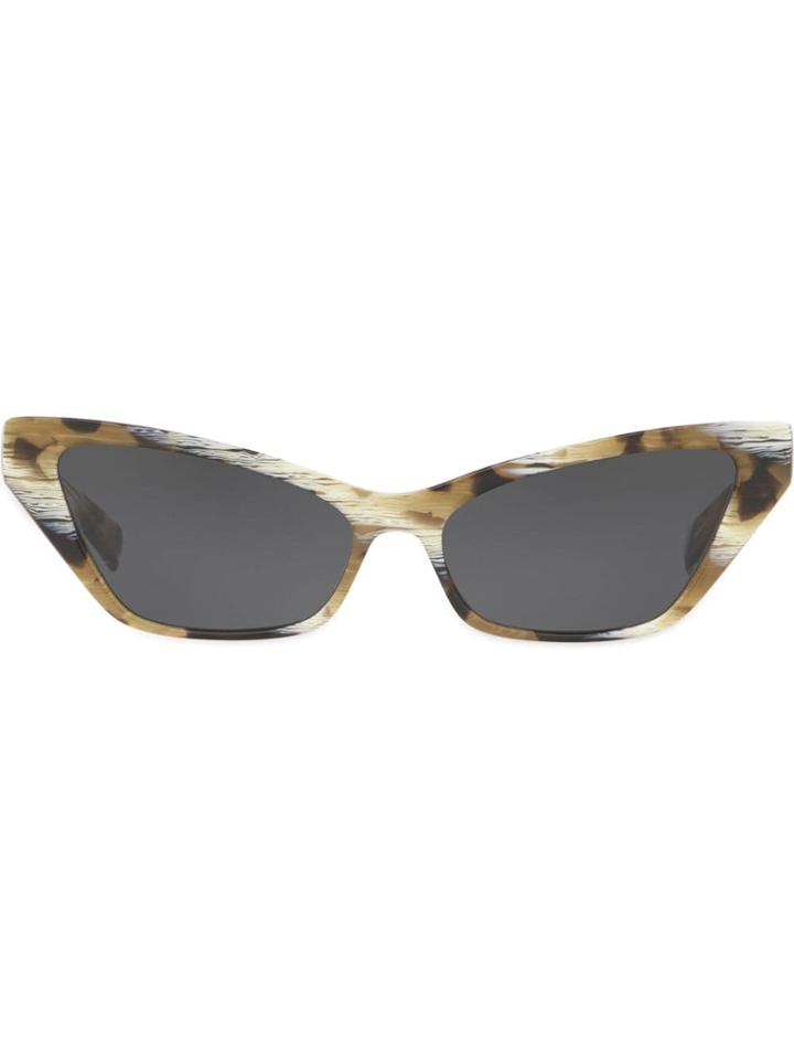 Alain Mikli Le Matin Sunglasses - Brown
