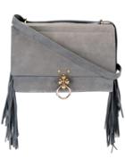 Andrea Incontri 'luck Fringe' Shoulder Bag, Women's, Grey