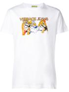 Versace Jeans Baby Tiger Print T-shirt - White