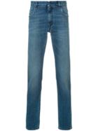 Fendi Straight Leg Jeans - Blue