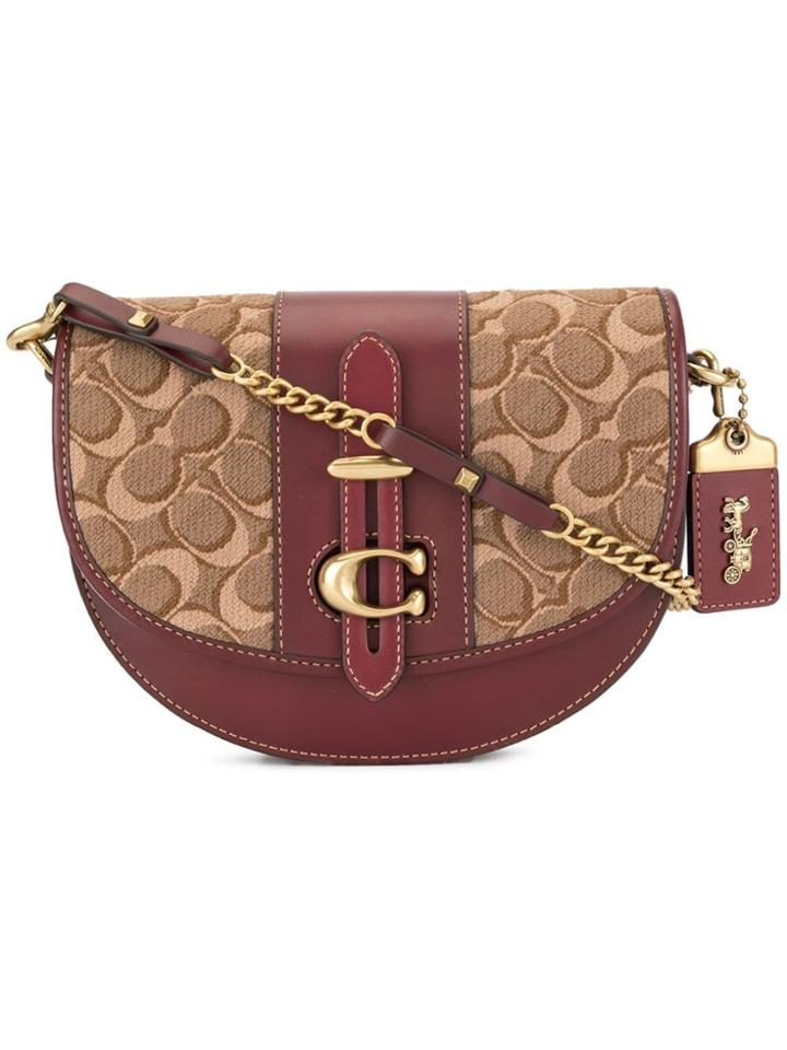 Coach Saddle Bag 24 - Red
