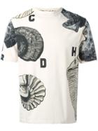 Loewe Shell Print T-shirt, Men's, Size: Large, Nude/neutrals, Cotton