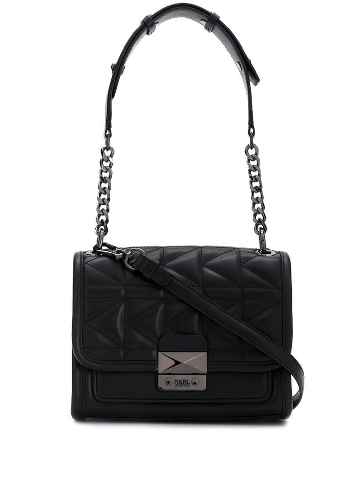 Karl Lagerfeld K/kuilted Small Shoulderbag - Black