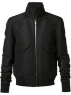 Rick Owens Glitter Bomber Jacket - Black