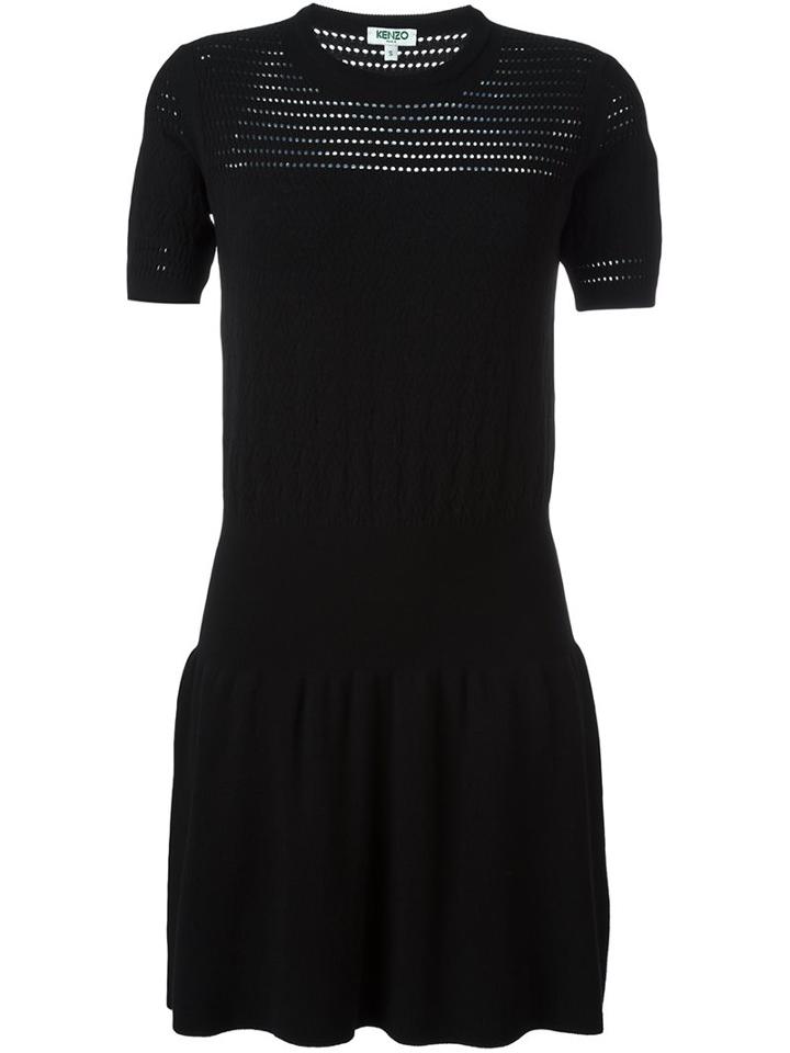 Kenzo A-line Knit Dress