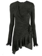 Philosophy Di Lorenzo Serafini Metallic Knot Detail Dress - Black