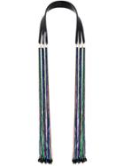 Giorgio Armani Beaded Tassel Necklace - Black