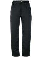 Mm6 Maison Margiela Slim-fit Trousers - Black