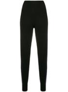 Joseph Stripe Panel Track Pants - Black