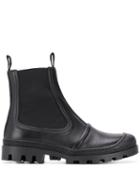 Loewe Tiered Chelsea Boots - Black