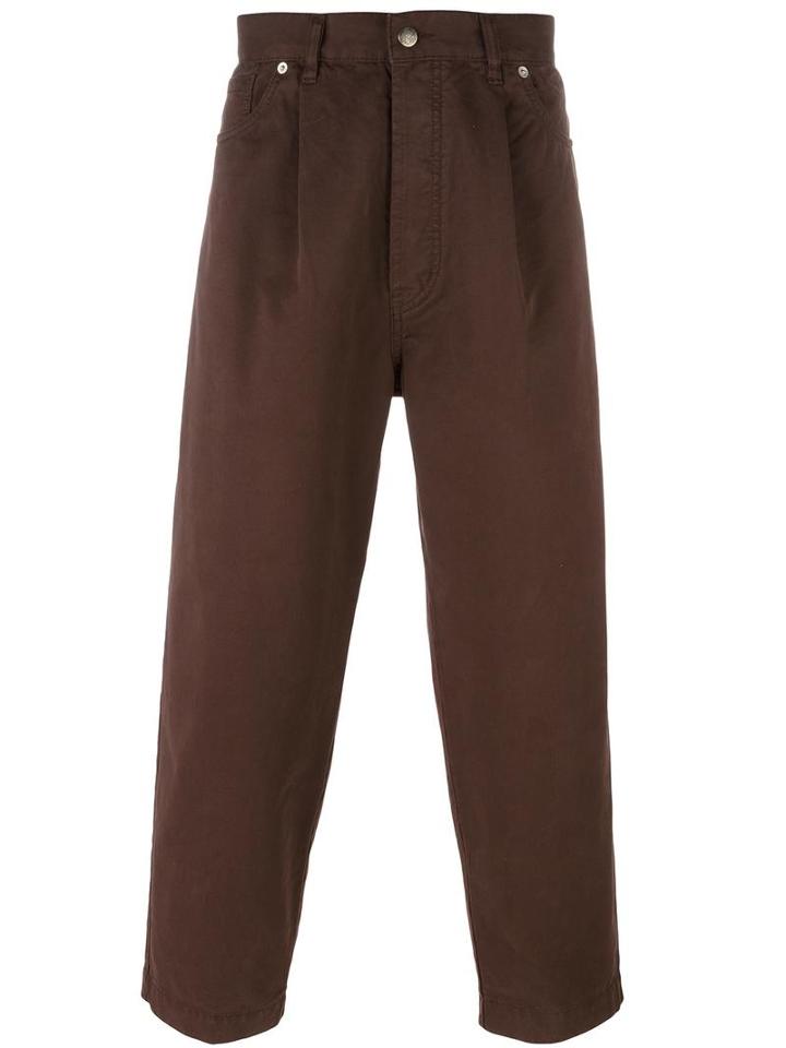 Société Anonyme 'japboy' Trousers, Adult Unisex, Size: Medium, Brown, Cotton