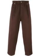 Société Anonyme 'japboy' Trousers, Adult Unisex, Size: Medium, Brown, Cotton