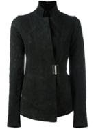 'infallible' Jacket - Women - Lamb Skin - 38, Black, Lamb Skin, Isaac Sellam Experience