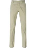 Dondup Slim Chino Trousers, Men's, Size: 31, Nude/neutrals, Cotton/spandex/elastane