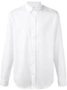 Maison Margiela Classic Long Sleeve Shirt, Men's, Size: 40, White, Cotton