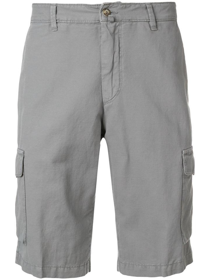 Briglia 1949 Cargo Pocket Bermuda Shorts - Grey