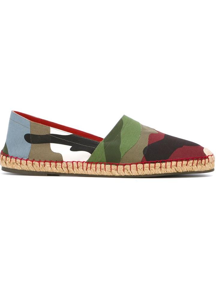 Valentino Garavani Camouflage Espadrilles