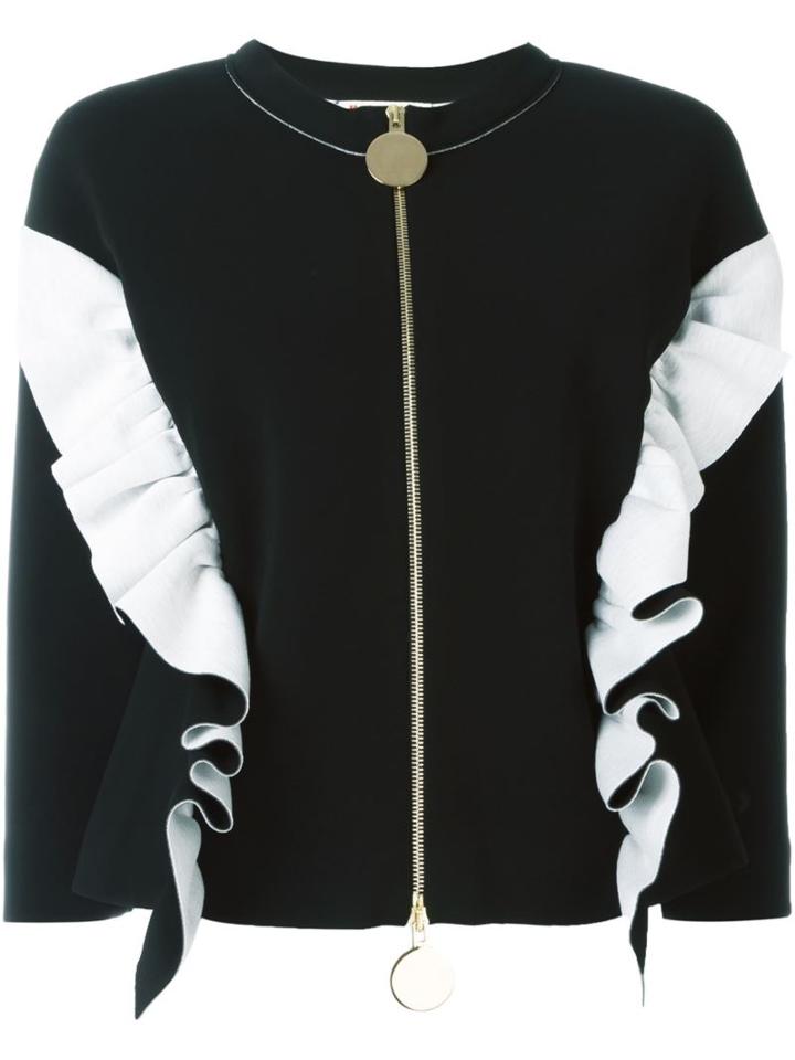 Marni Ruffle Bomber Jaccket
