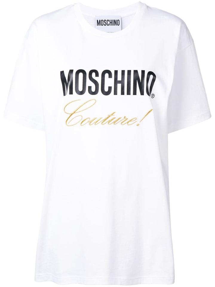 Moschino Oversized T-shirt - White