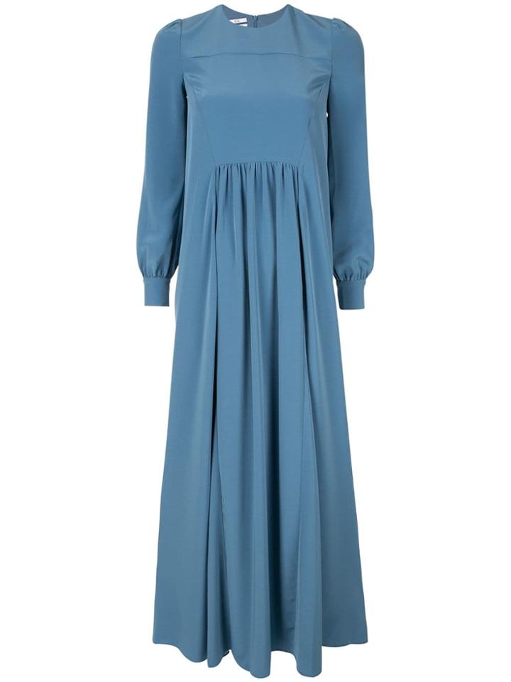 Co Gathered Maxi Dress - Black