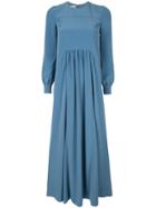 Co Gathered Maxi Dress - Black