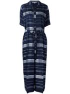Stella Mccartney Striped Jumpsuit - Blue
