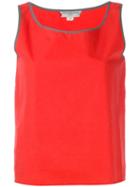 Balenciaga Pre-owned Contrast Trim Top - Yellow