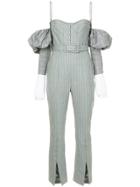 Jonathan Simkhai Fitted Silhouette Jumpsuit - Grey