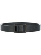 Yohji Yamamoto Buckled Belt - Black