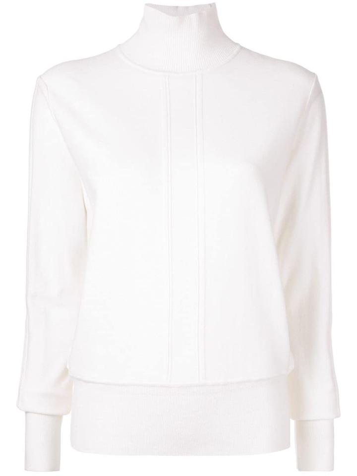 Le Ciel Bleu Basic Jumper - White