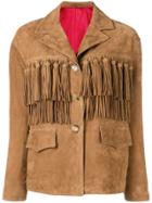 Ermanno Scervino Tasseled Jacket - Brown