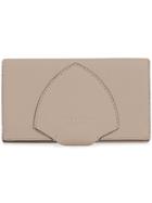 Burberry Equestrian Shield To-tone Leather Continental Wallet -