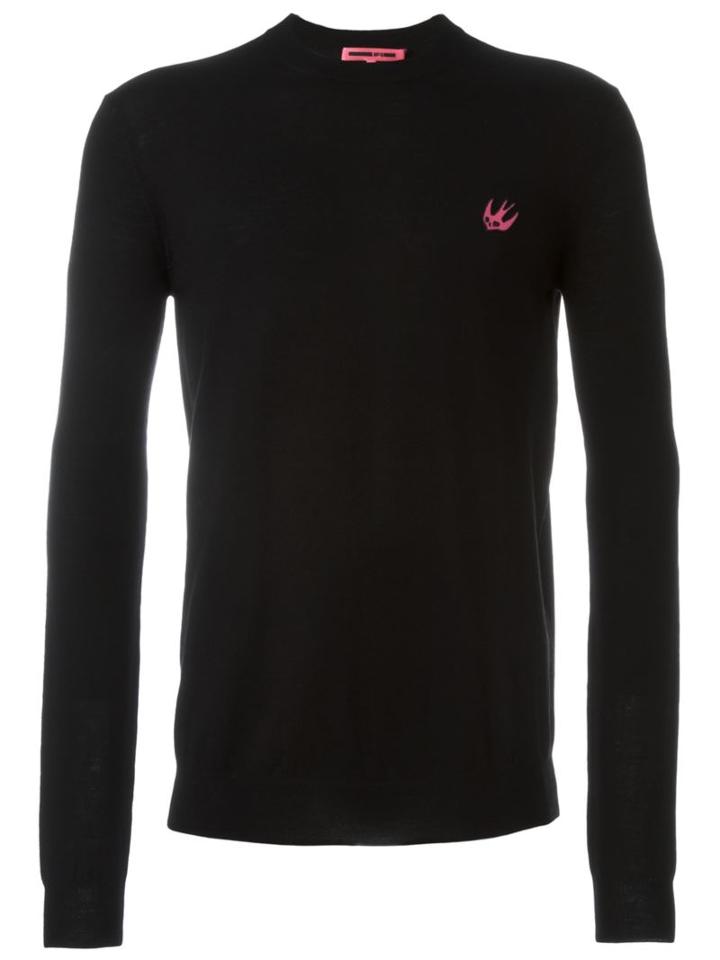 Mcq Alexander Mcqueen - 'swallow' Jumper - Men - Wool - Xl, Black, Wool
