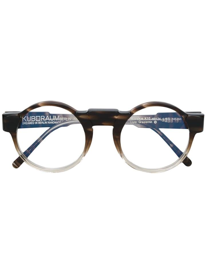 Kuboraum K10 Glasses - Brown