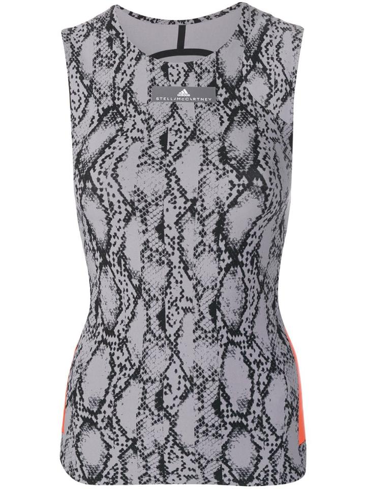 Adidas By Stella Mccartney Printed Tank Top - Grey