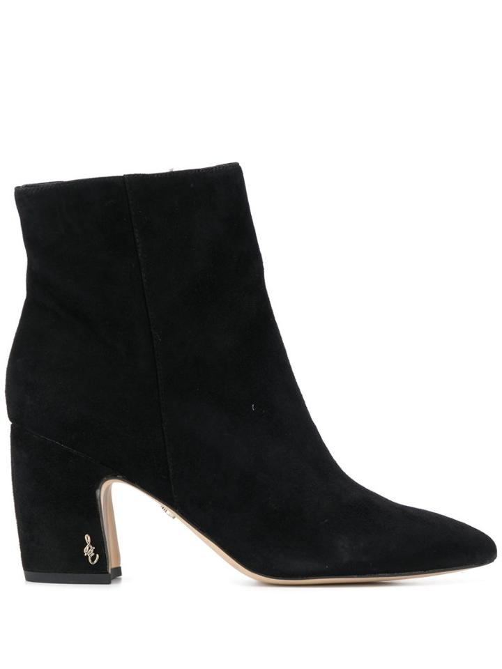 Sam Edelman Hilty Ankle Boots - Black