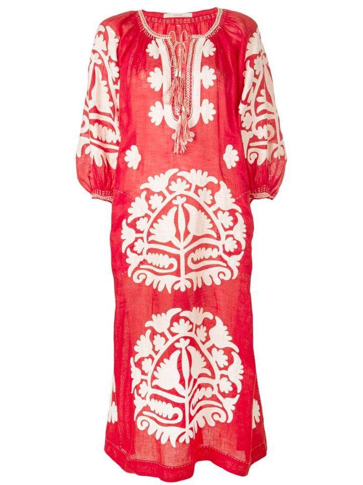 Vita Kin Shalimar Midi Dress - Red